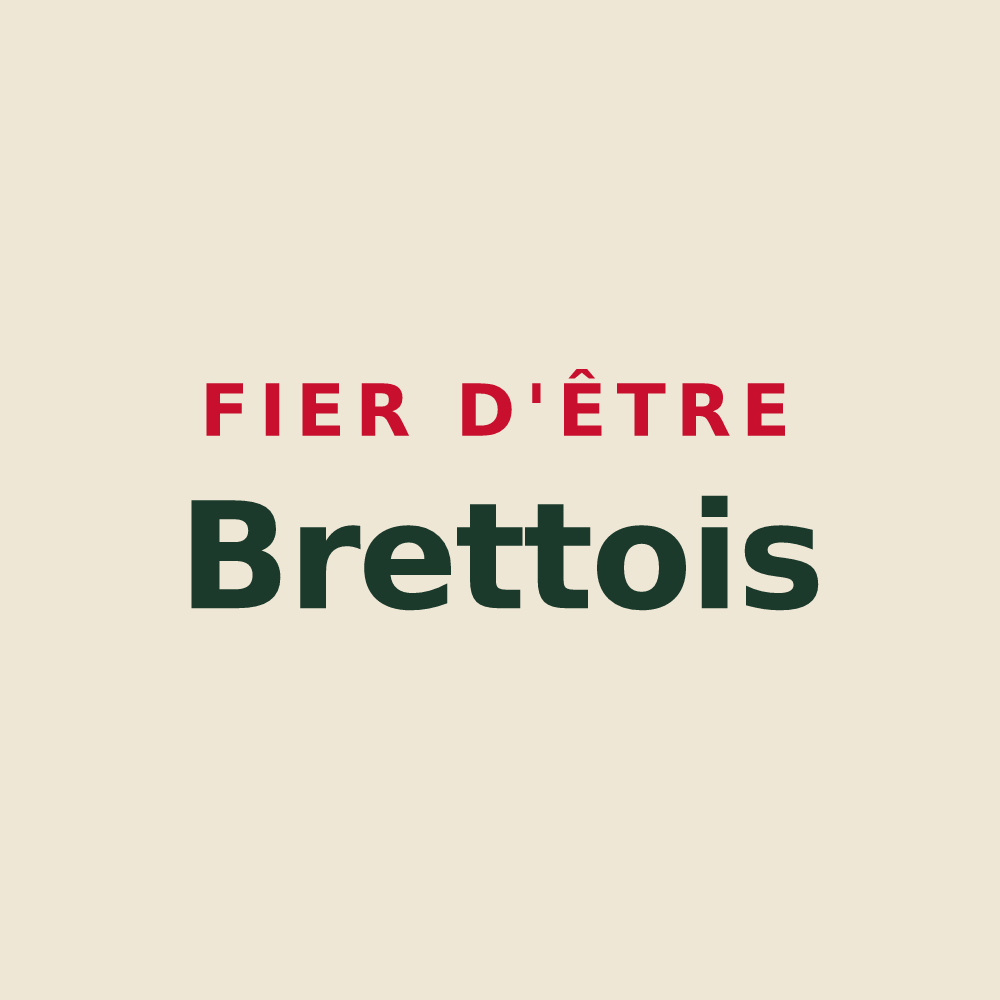 Tote bag « Fier d'être Brettois » — design pour Brette-les-Pins