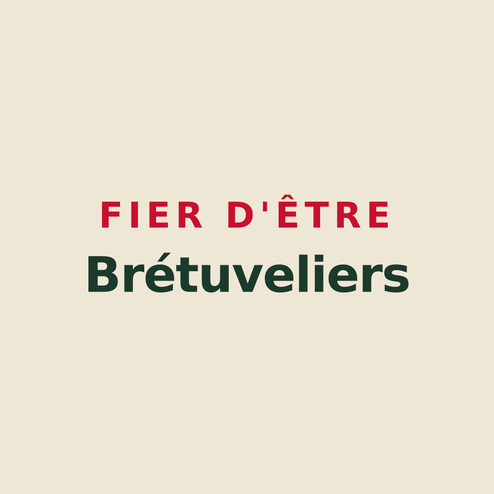 Tote bag « Fier d'être Brétuveliers » — design pour Breuil-le-Vert