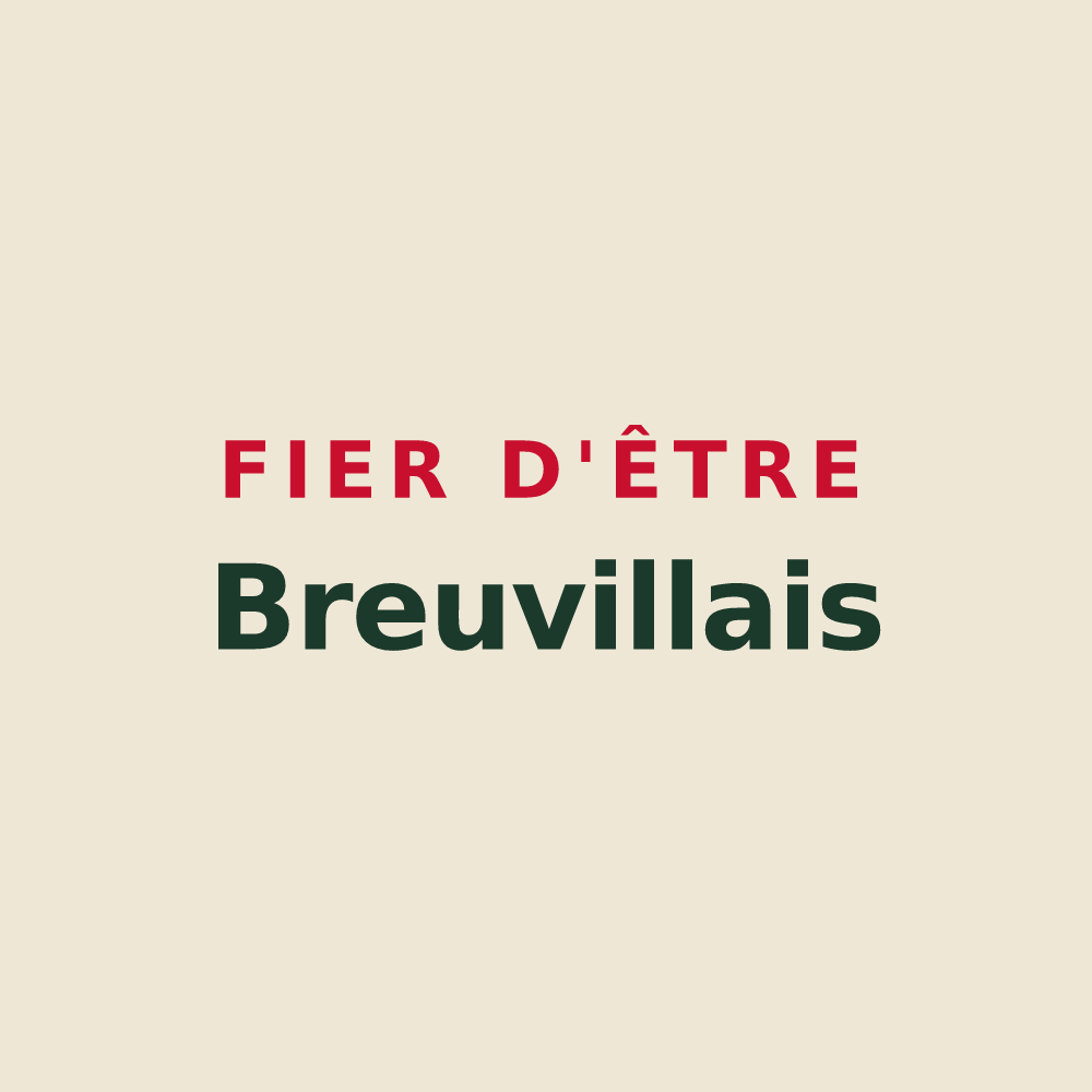 Tote bag « Fier d'être Breuvillais » — design pour Breuville