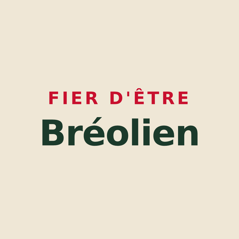 Tote bag « Fier d'être Bréolien » — design pour Breux-sur-Avre