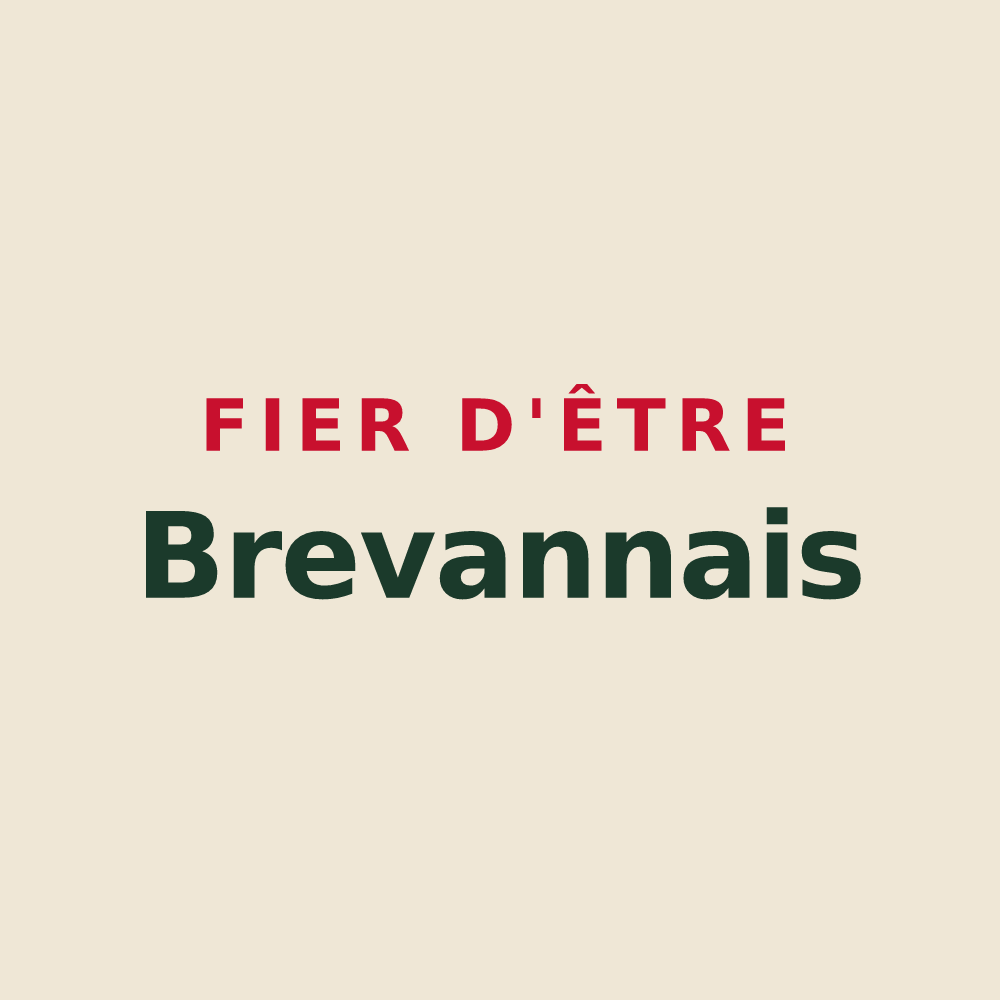 Tote bag « Fier d'être Brevannais » — design pour Brevans
