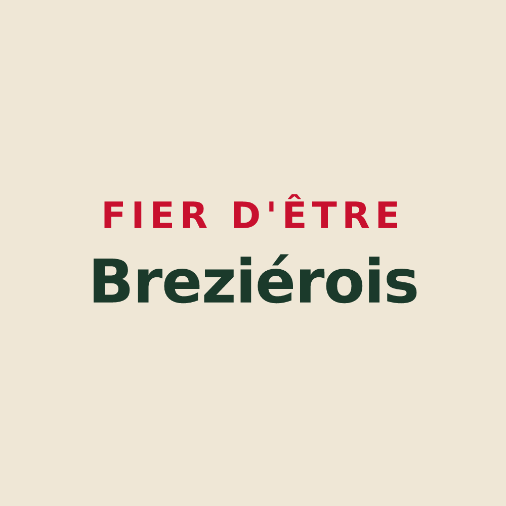 Tote bag « Fier d'être Breziérois » — design pour Bréziers