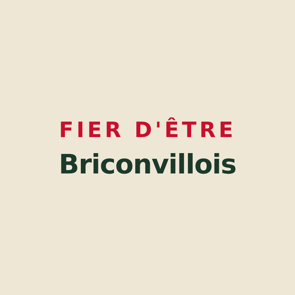 Tote bag « Fier d'être Briconvillois » — design pour Briconville