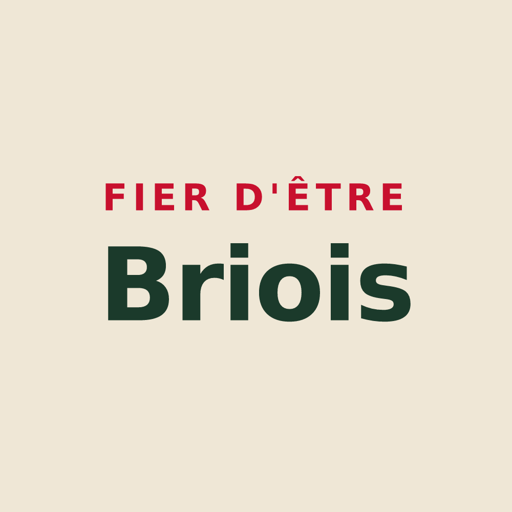 Tote bag « Fier d'être Briois » — design pour Brie
