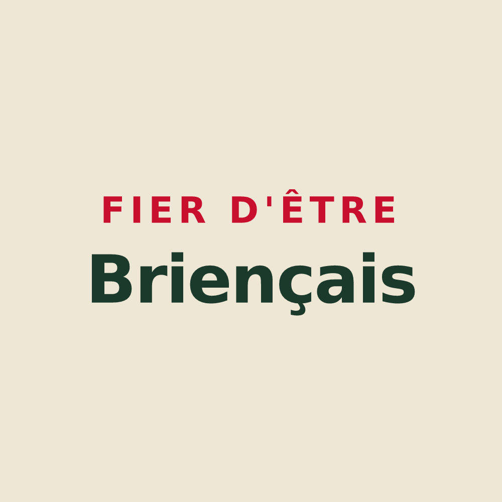 Tote bag « Fier d'être Briençais » — design pour Brie