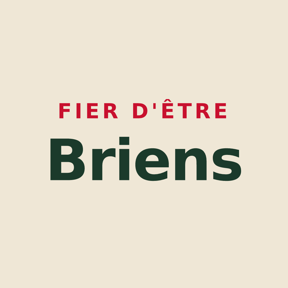Tote bag « Fier d'être Briens » — design pour Brie