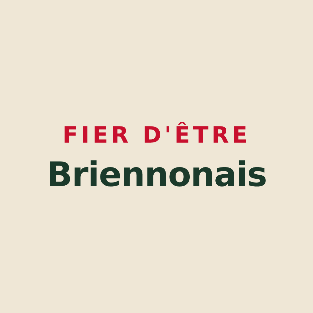 Tote bag « Fier d'être Briennonais » — design pour Briennon