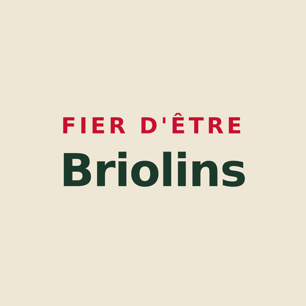 Tote bag « Fier d'être Briolins » — design pour Brières-les-Scellés