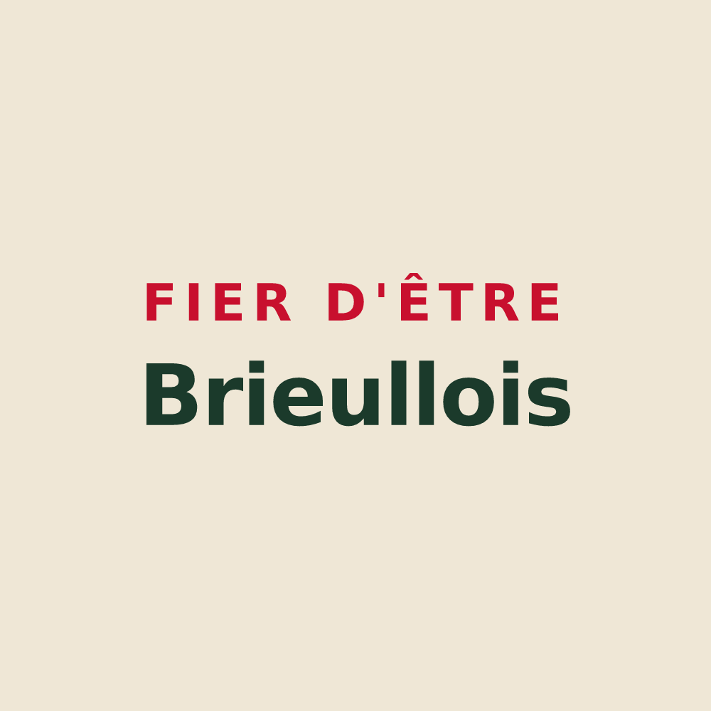 Tote bag « Fier d'être Brieullois » — design pour Brieulles-sur-Bar