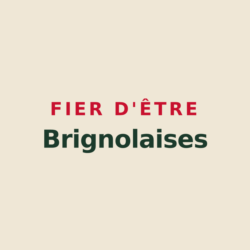 Tote bag « Fier d'être Brignolaises » — design pour Brignoles