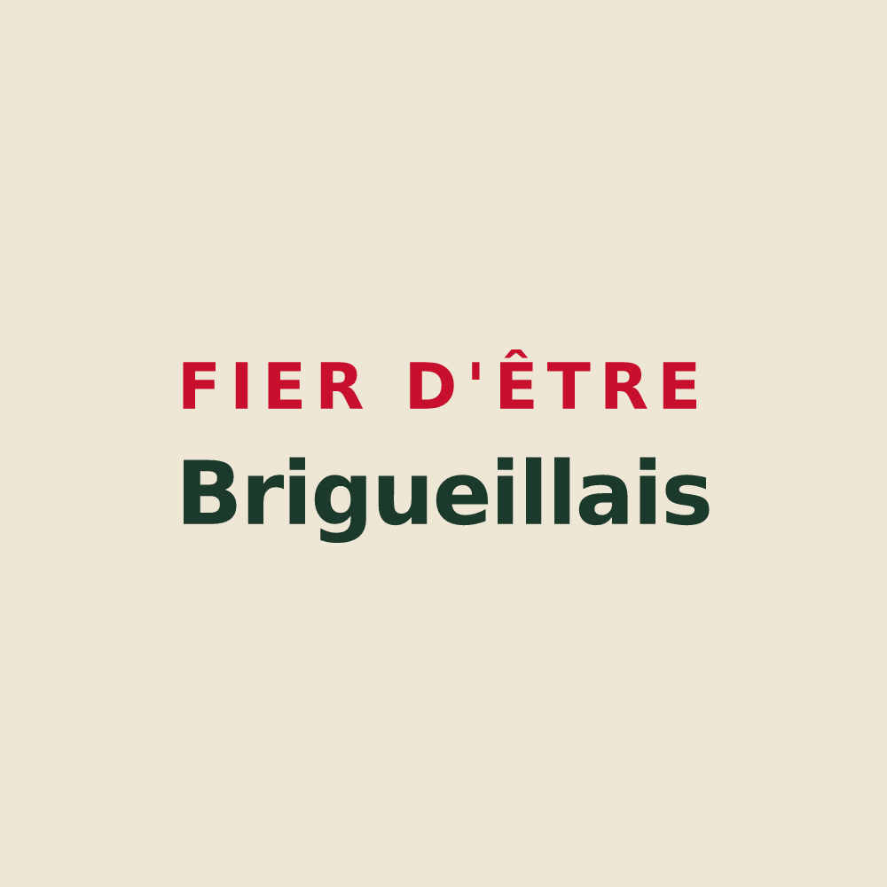 Tote bag « Fier d'être Brigueillais » — design pour Brigueil-le-Chantre