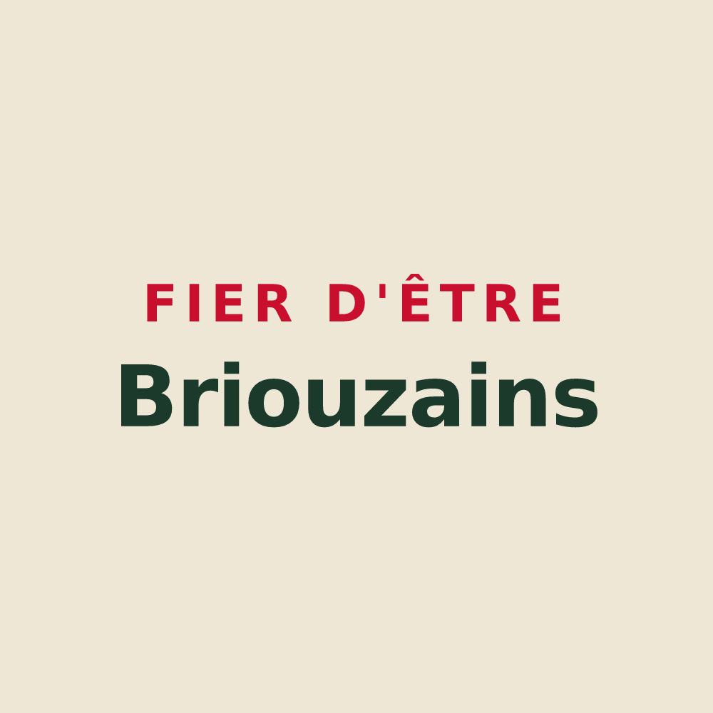 Tote bag « Fier d'être Briouzains » — design pour Briouze