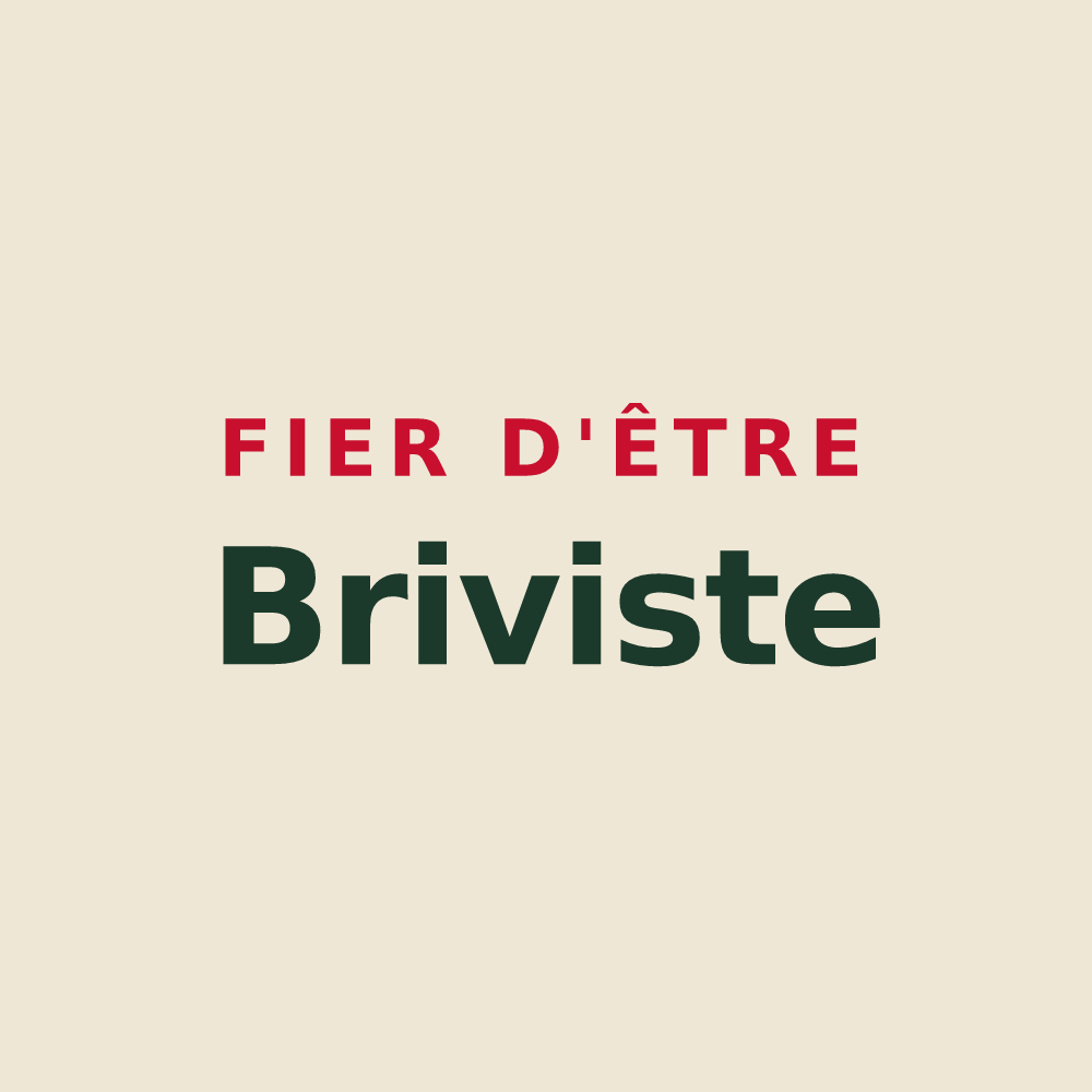 Tote bag « Fier d'être Briviste » — design pour Brive-la-Gaillarde