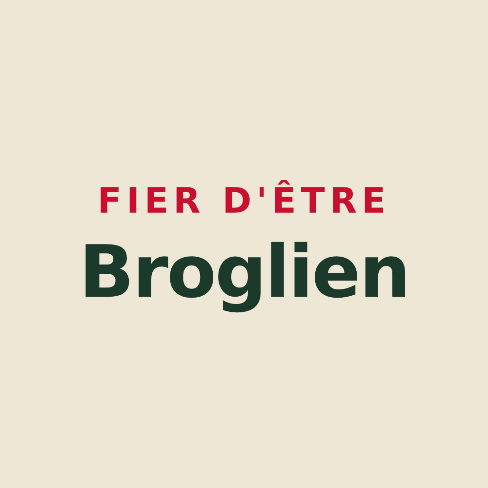 Tote bag « Fier d'être Broglien » — design pour Broglie