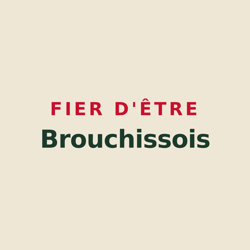 Tote bag « Fier d'être Brouchissois » — design pour Brouchy