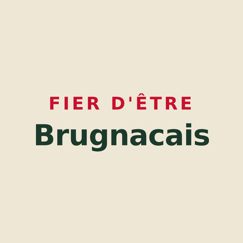 Tote bag « Fier d'être Brugnacais » — design pour Brugnac