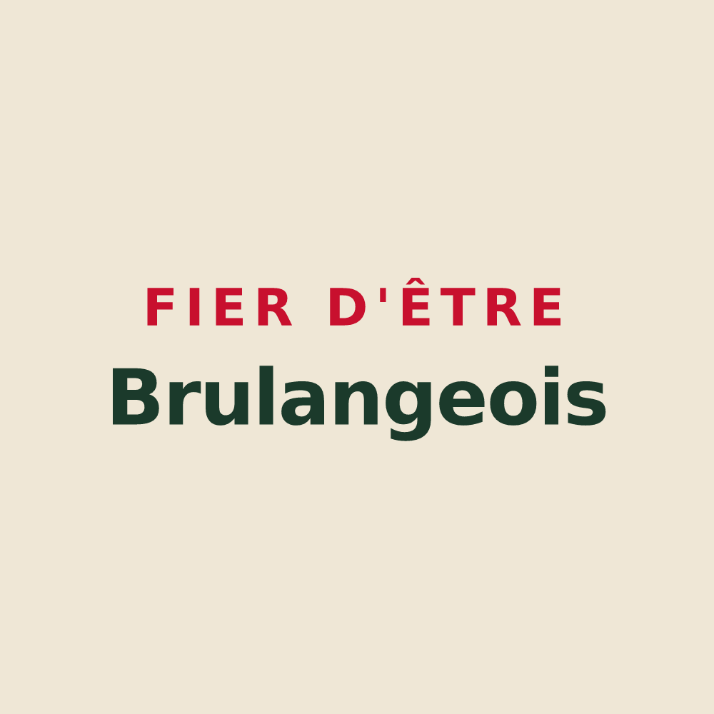 Tote bag « Fier d'être Brulangeois » — design pour Brulange