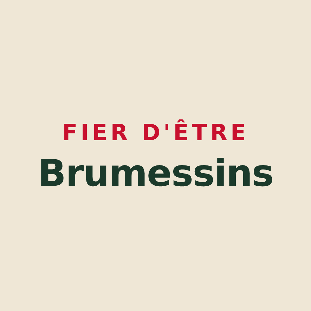 Tote bag « Fier d'être Brumessins » — design pour Brumetz