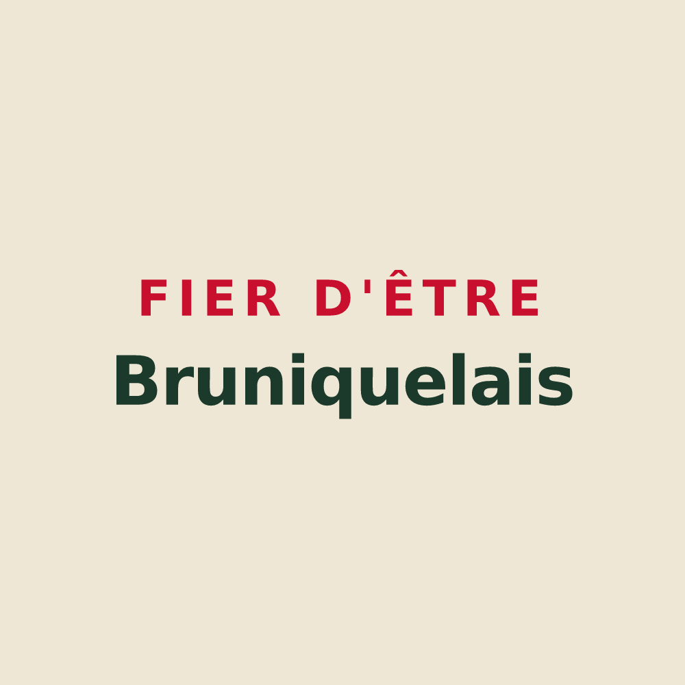 Tote bag « Fier d'être Bruniquelais » — design pour Bruniquel
