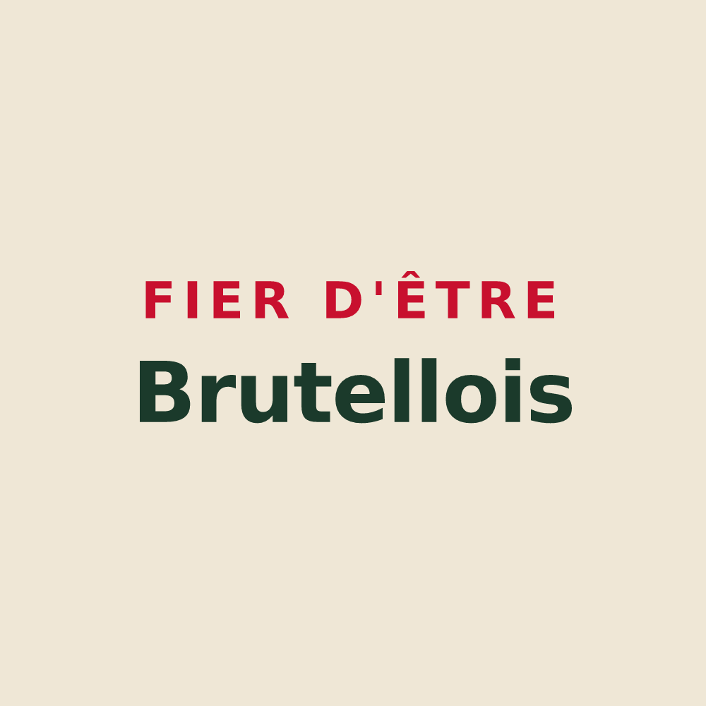 Tote bag « Fier d'être Brutellois » — design pour Brutelles