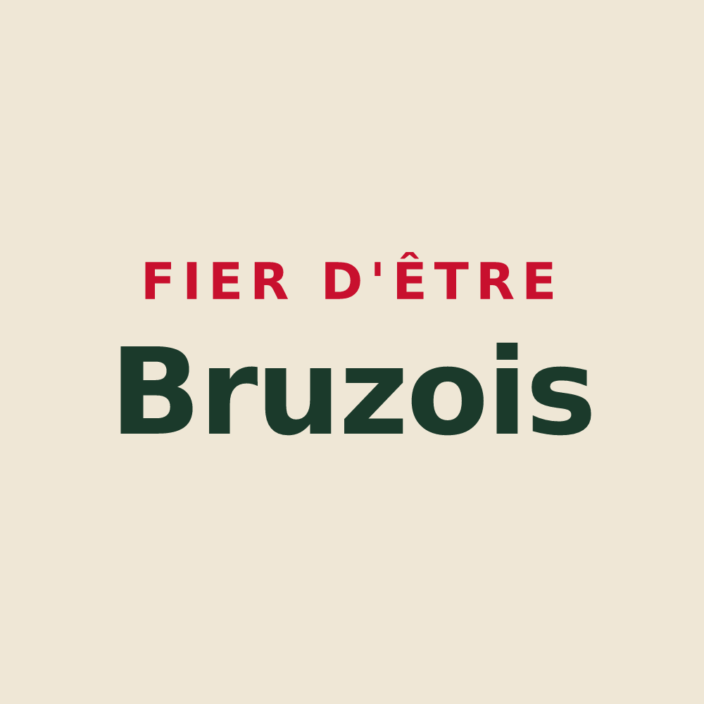 Tote bag « Fier d'être Bruzois » — design pour Bruz
