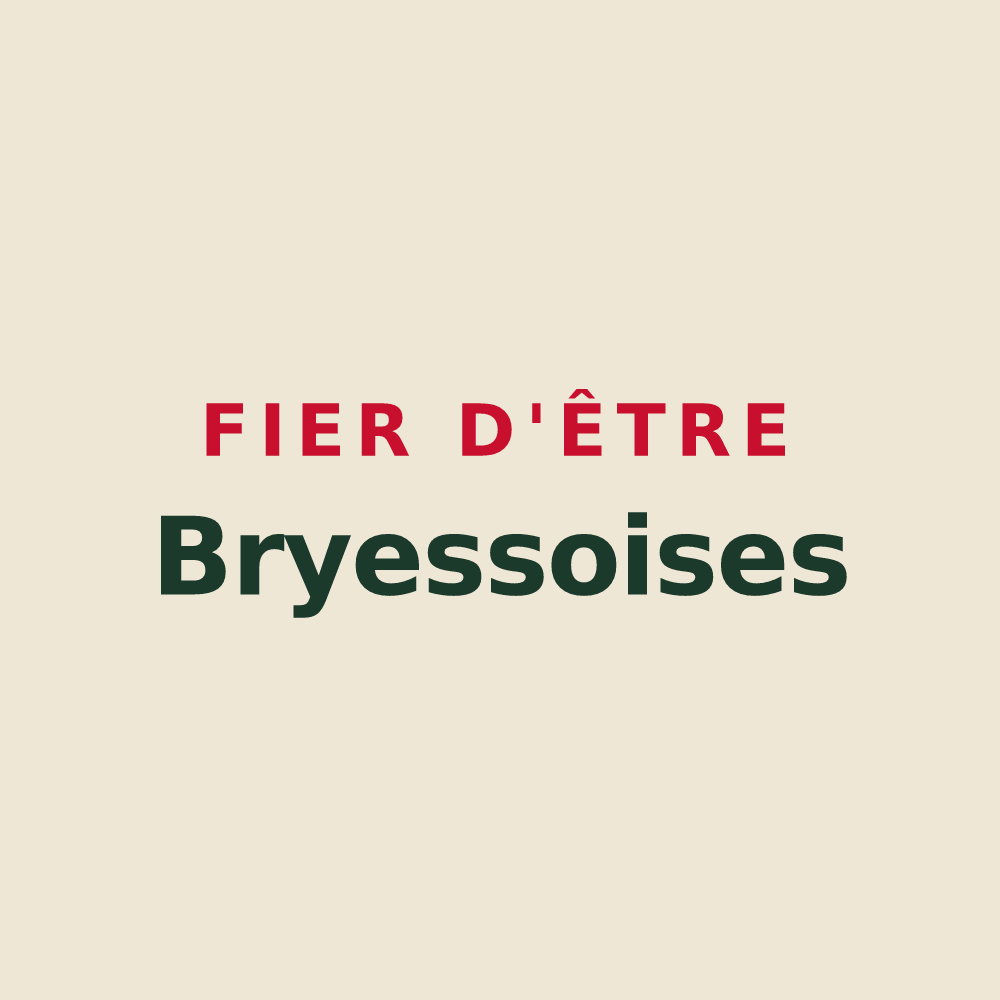 Tote bag « Fier d'être Bryessoises » — design pour Bry