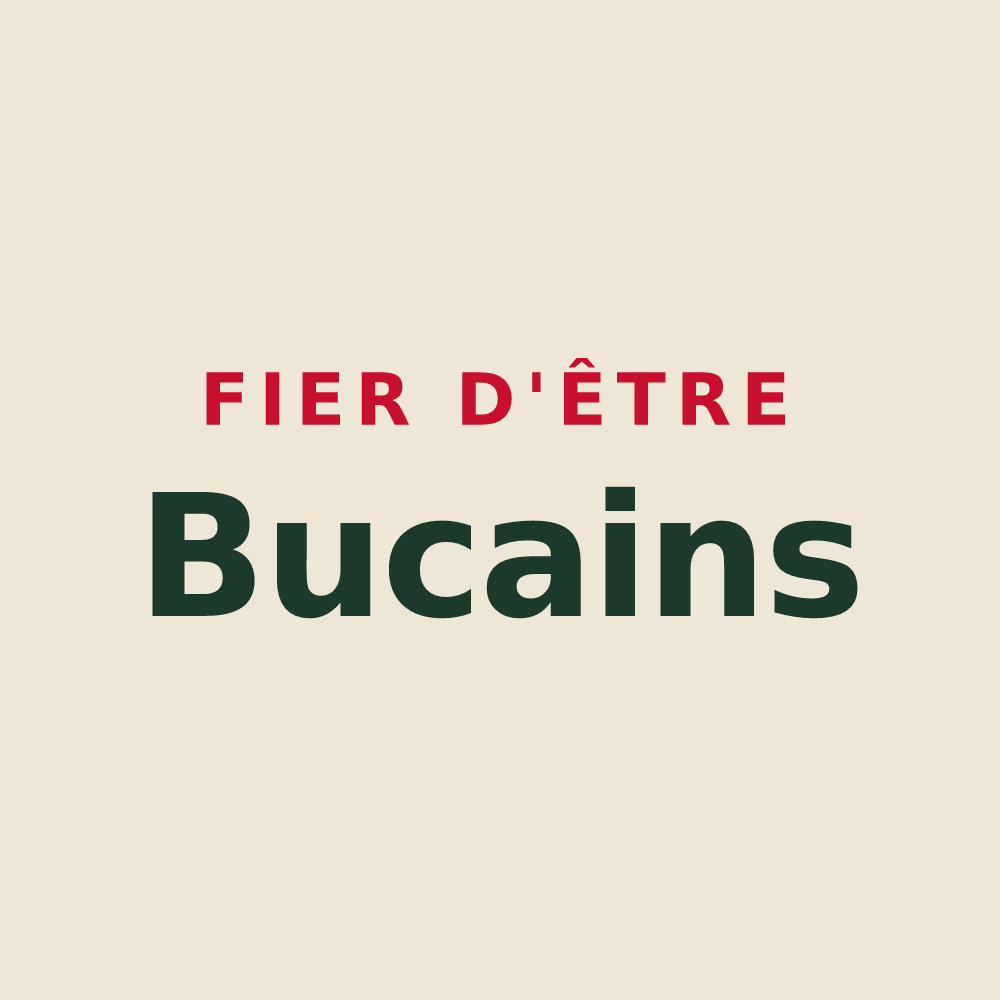 Tote bag « Fier d'être Bucains » — design pour Buc