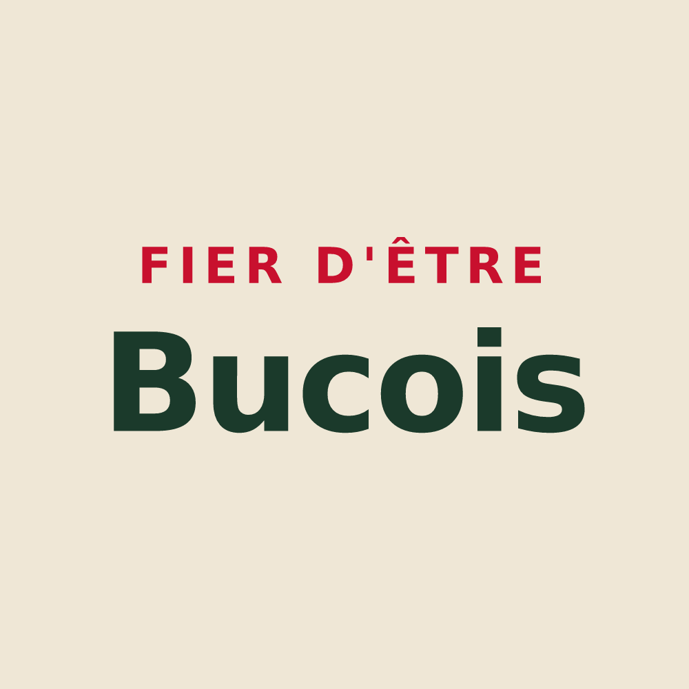 Tote bag « Fier d'être Bucois » — design pour Buc