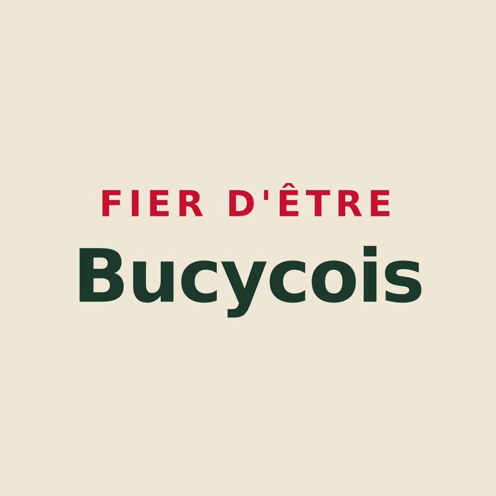Tote bag « Fier d'être Bucycois » — design pour Bucy-le-Long