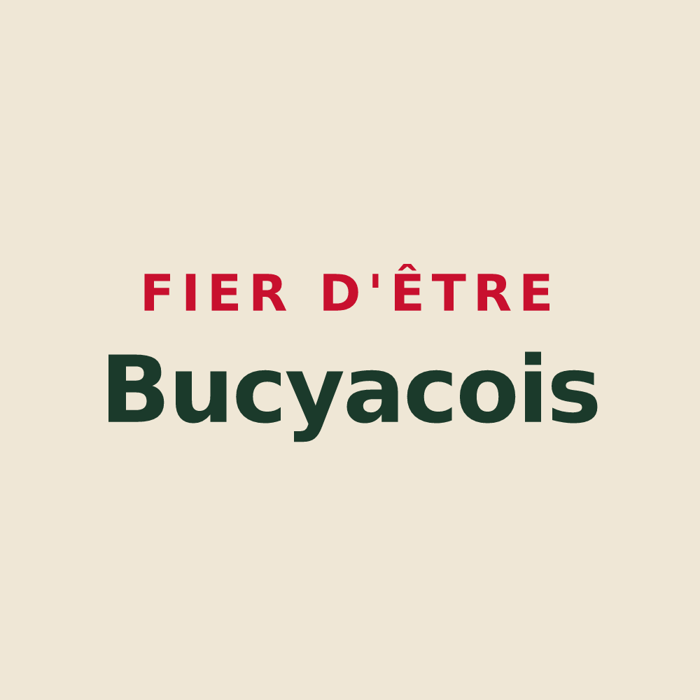 Tote bag « Fier d'être Bucyacois » — design pour Bucy-lès-Pierrepont