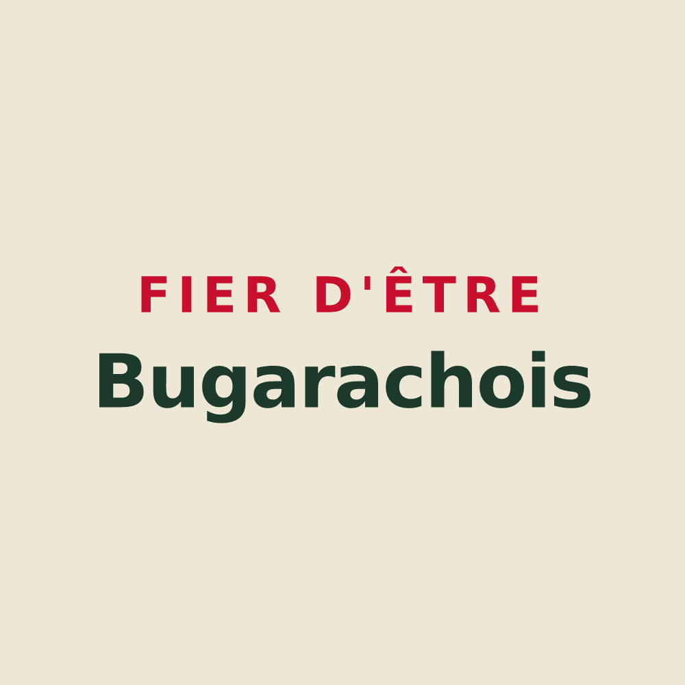 Tote bag « Fier d'être Bugarachois » — design pour Bugarach