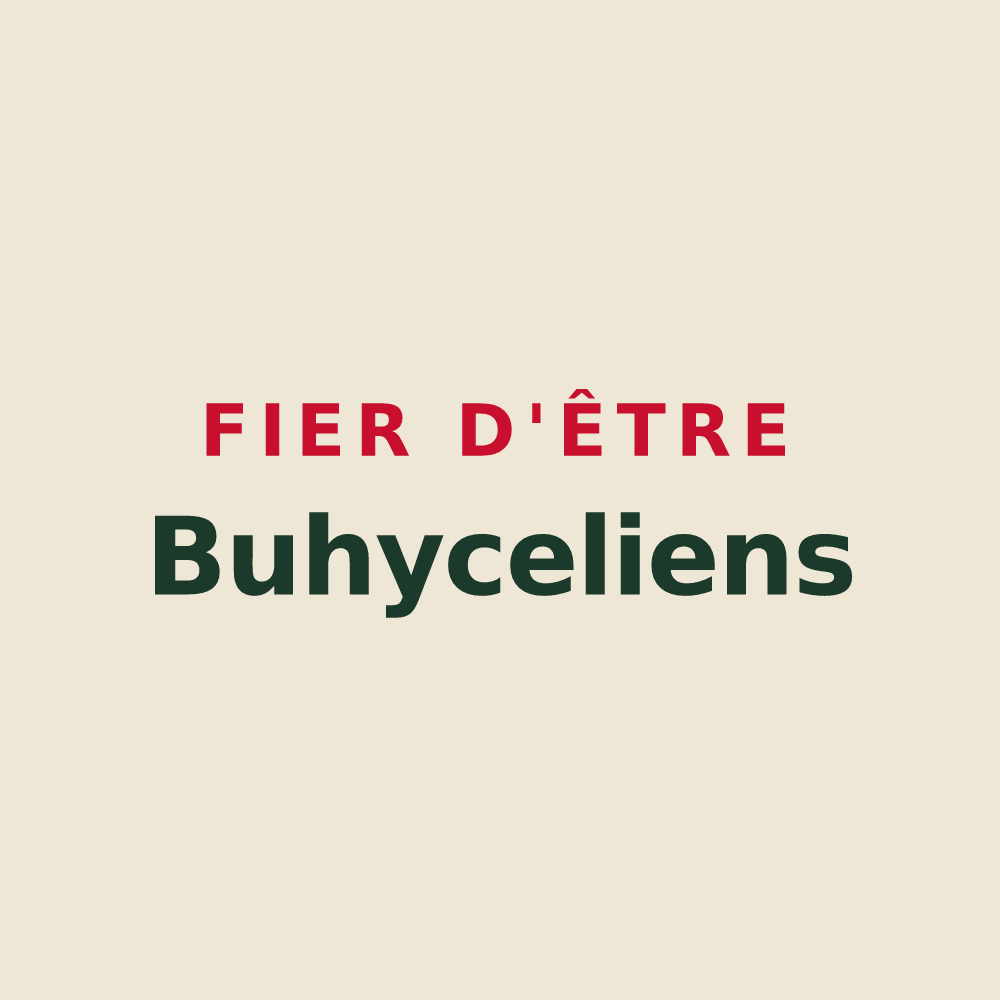 Tote bag « Fier d'être Buhyceliens » — design pour Buhy