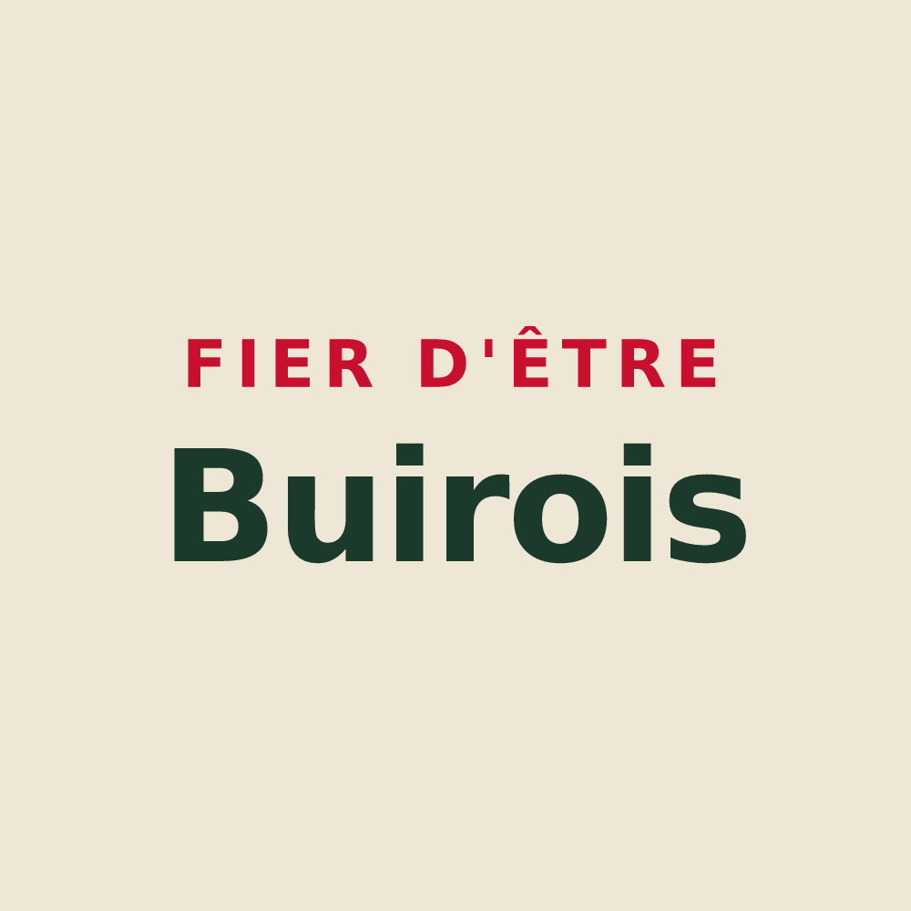 Tote bag « Fier d'être Buirois » — design pour Buire-au-Bois