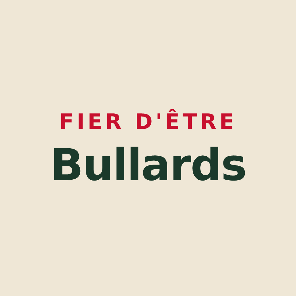 Tote bag « Fier d'être Bullards » — design pour Bulle