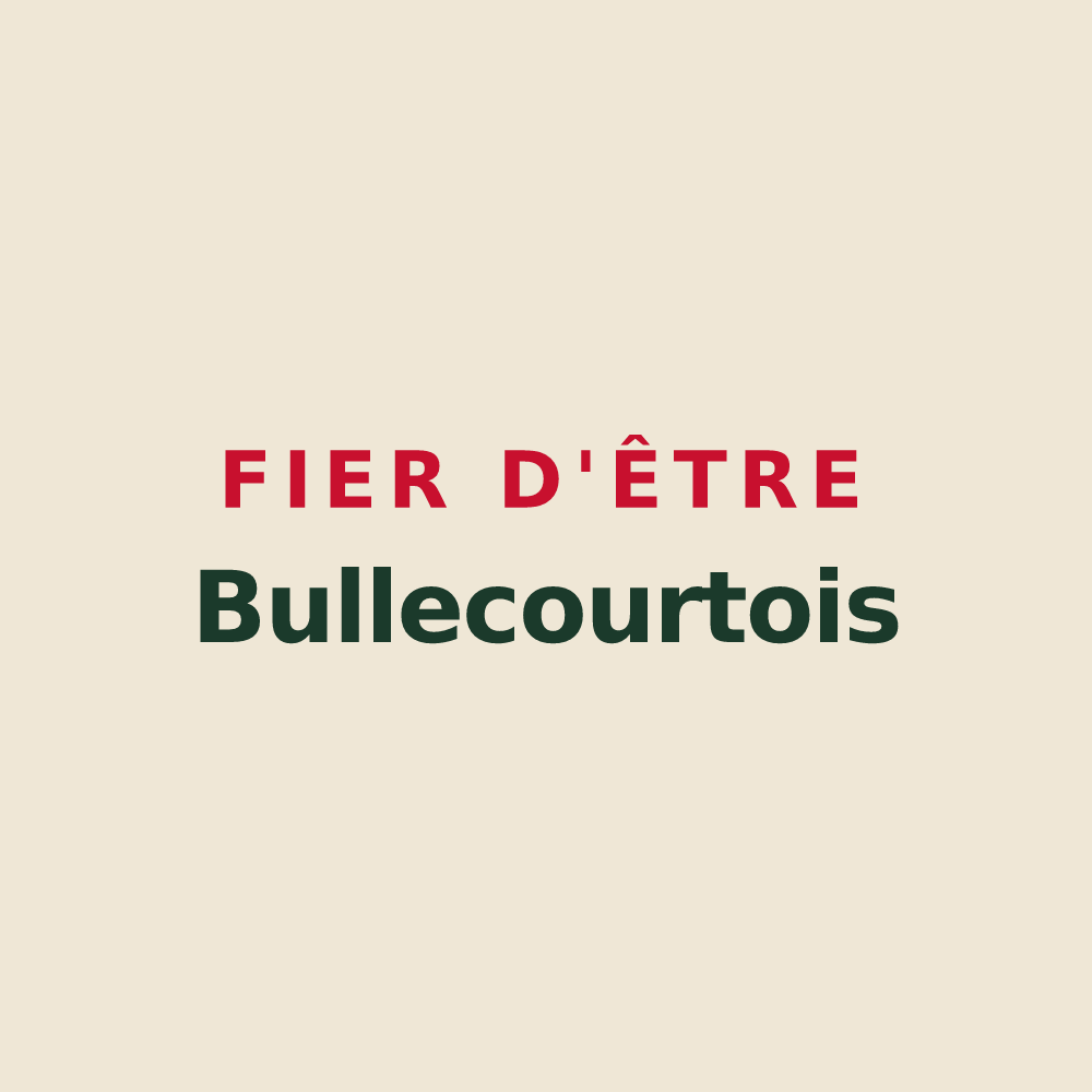 Tote bag « Fier d'être Bullecourtois » — design pour Bullecourt