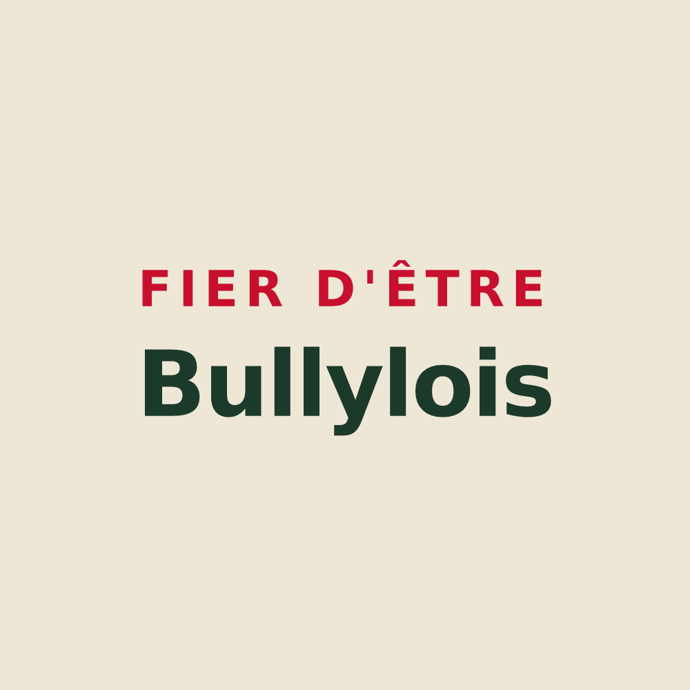 Tote bag « Fier d'être Bullylois » — design pour Bully