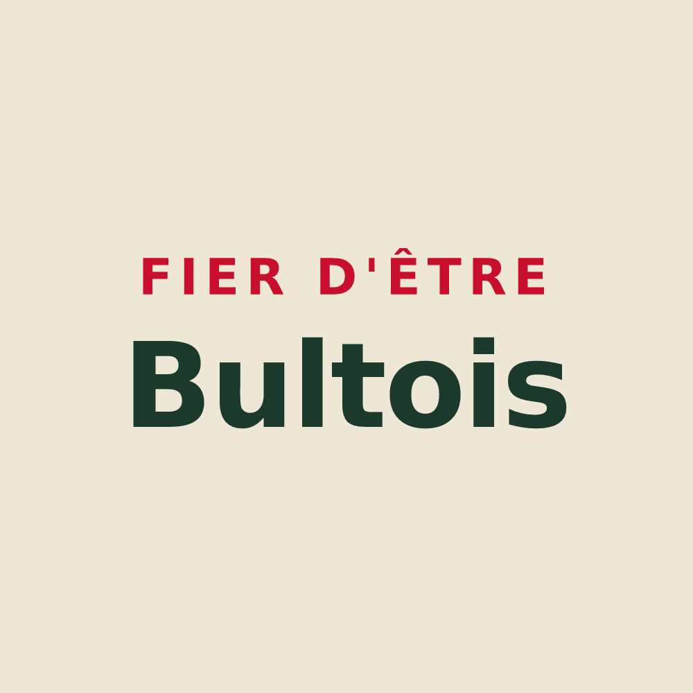 Tote bag « Fier d'être Bultois » — design pour Bult
