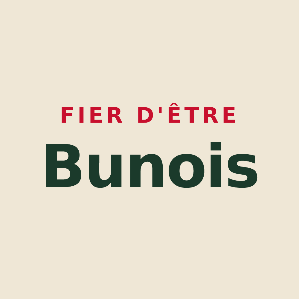 Tote bag « Fier d'être Bunois » — design pour Bun