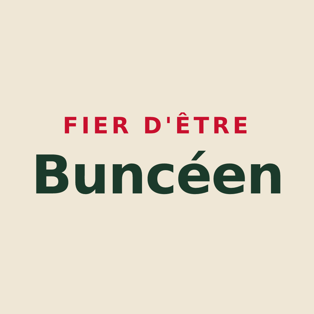 Tote bag « Fier d'être Buncéen » — design pour Buncey