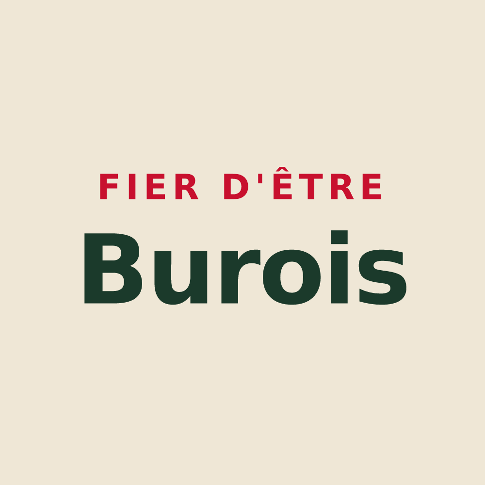 Tote bag « Fier d'être Burois » — design pour Bures
