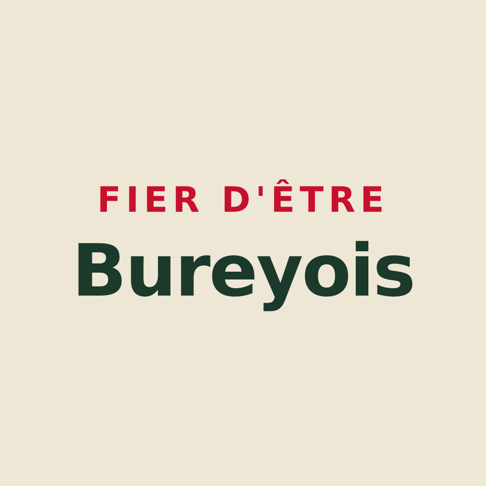 Tote bag « Fier d'être Bureyois » — design pour Burey