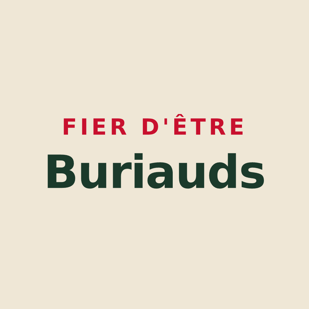 Tote bag « Fier d'être Buriauds » — design pour Burie
