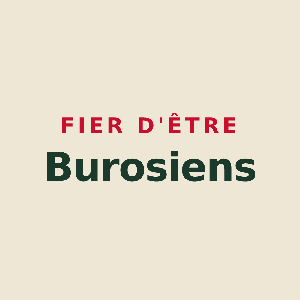 Tote bag « Fier d'être Burosiens » — design pour Buros