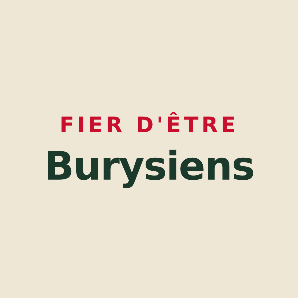 Tote bag « Fier d'être Burysiens » — design pour Bury