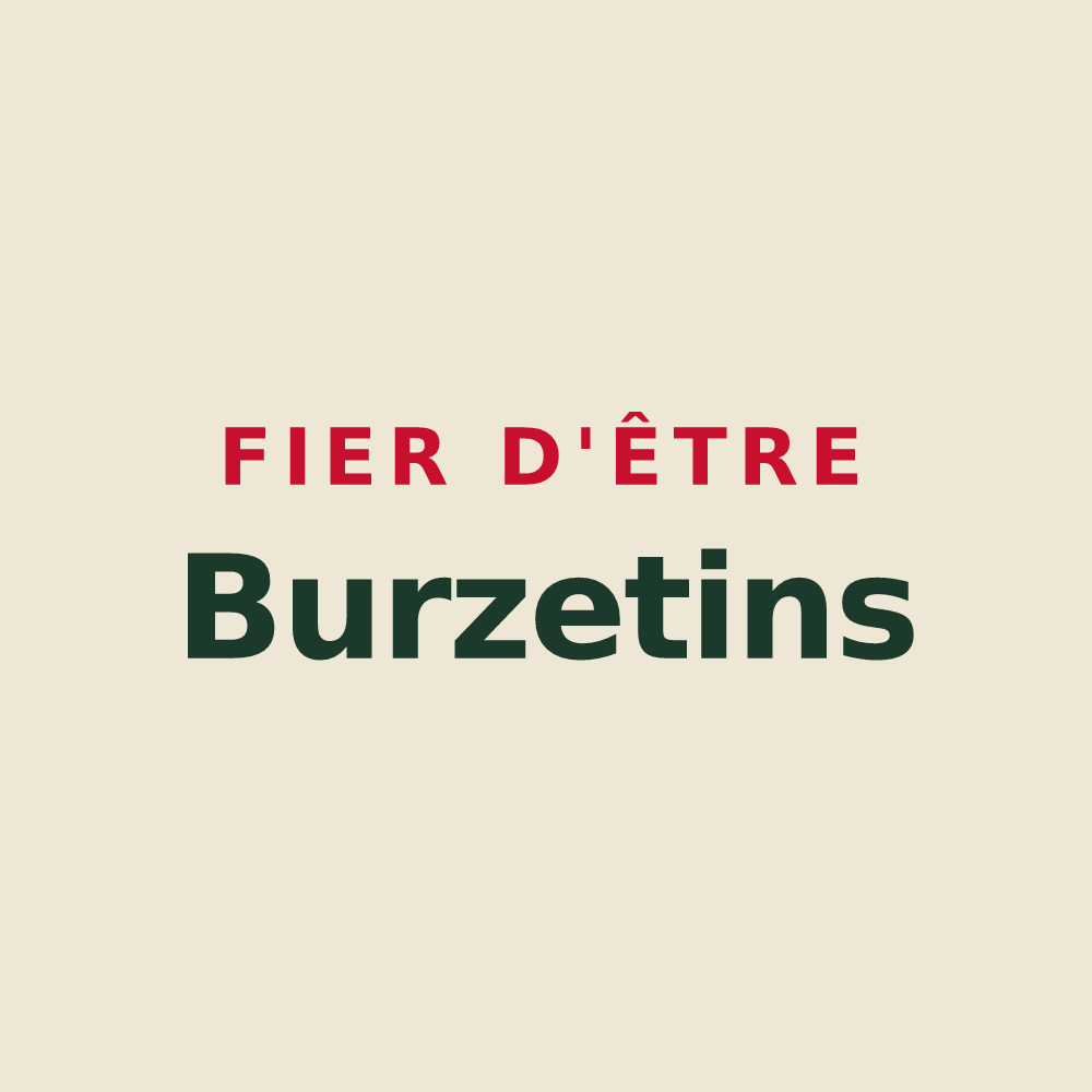 Tote bag « Fier d'être Burzetins » — design pour Burzet