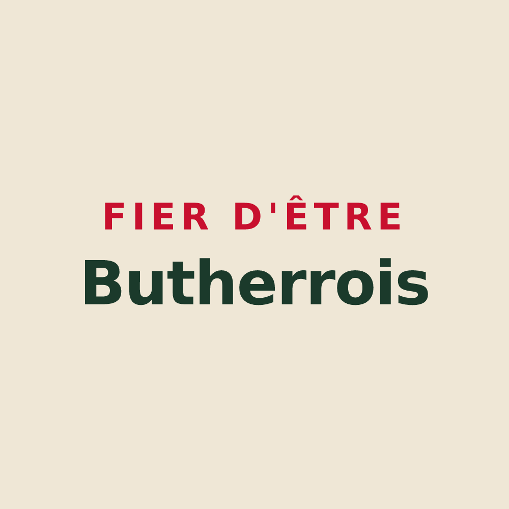 Tote bag « Fier d'être Butherrois » — design pour Buthiers