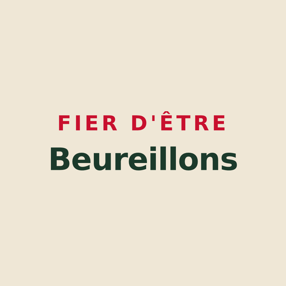 Tote bag « Fier d'être Beureillons » — design pour Buxières-sur-Arce