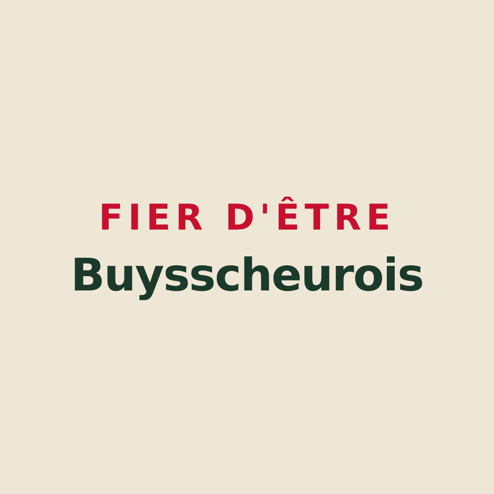 Tote bag « Fier d'être Buysscheurois » — design pour Buysscheure
