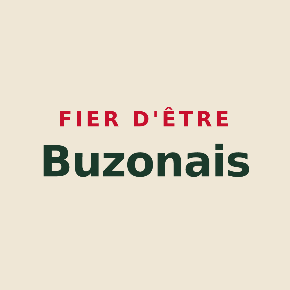 Tote bag « Fier d'être Buzonais » — design pour Buzon