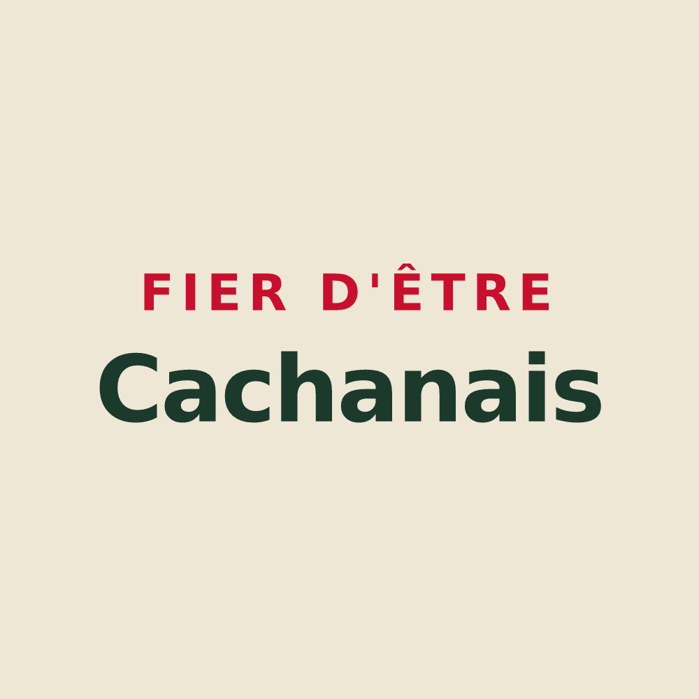 Tote bag « Fier d'être Cachanais » — design pour Cachan